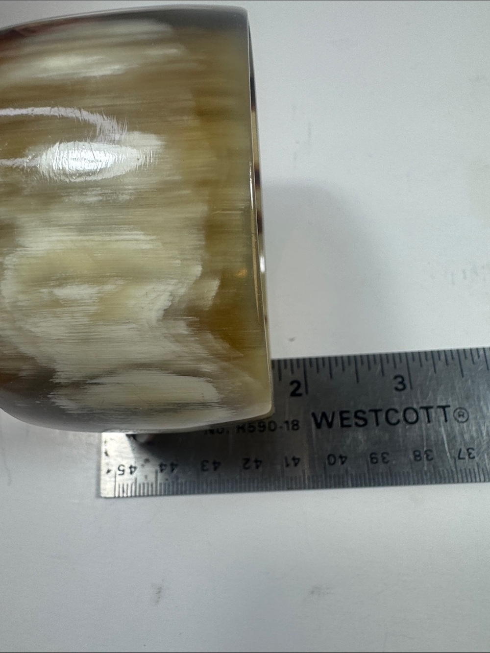 Wide Plastic Bangle - Picture 7 of 7